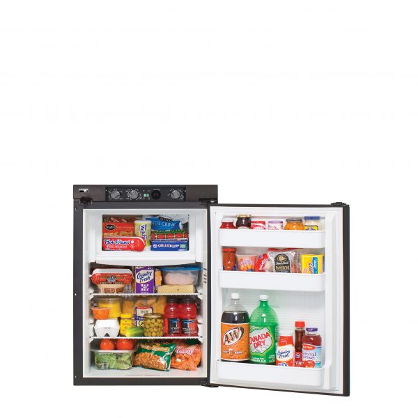 Norcold N306 Refrigerator - Open View with Controls