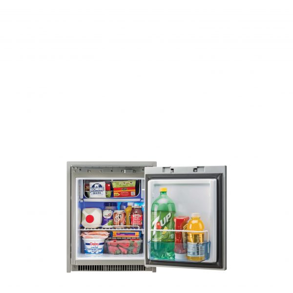 Norcold NR740 RV Refrigerator Stainless Steel - Open View