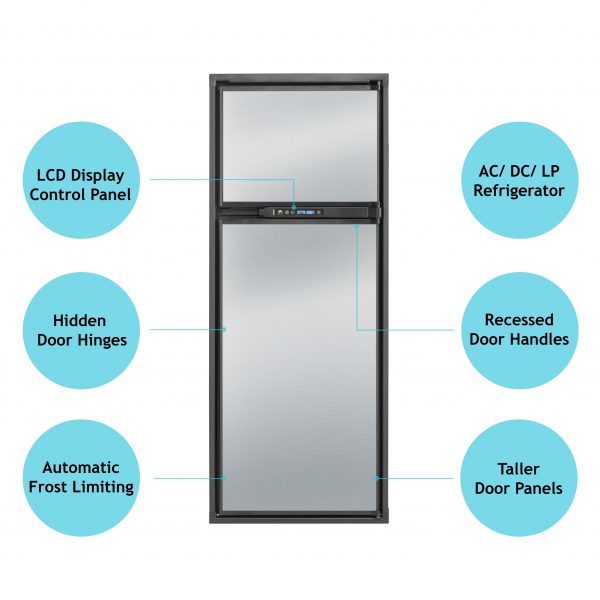 Norcold Polar NA10LX Refrigerator Front View